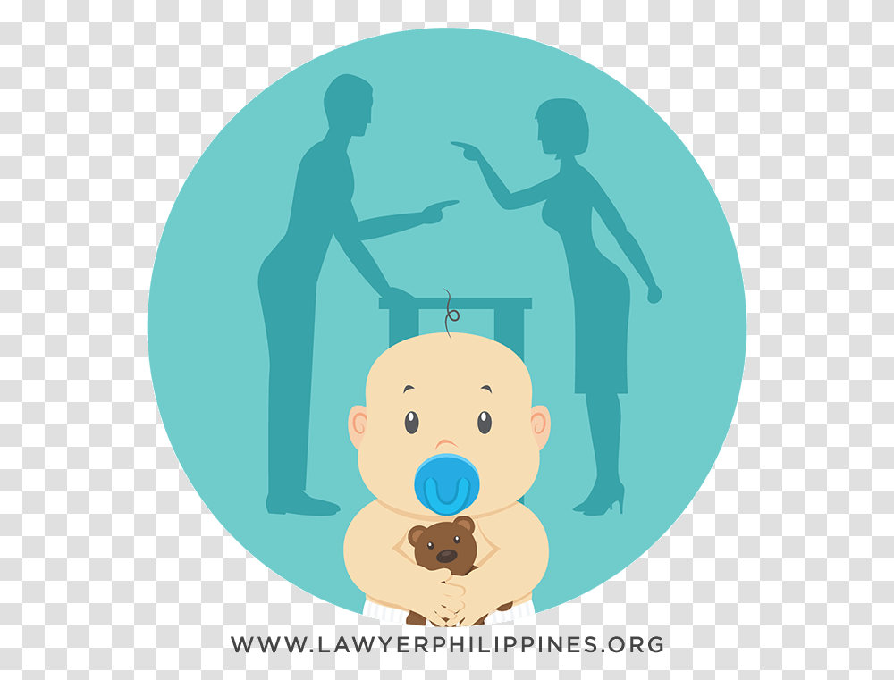 Parents Arguing With A Baby Between Them Illustration, Person, Mammal, Animal, Sea Life Transparent Png