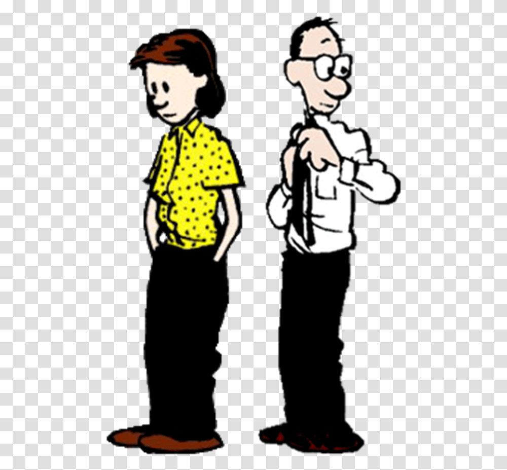 Parents Calvin And Hobbes Calvin's Parents, Person, Performer, People Transparent Png