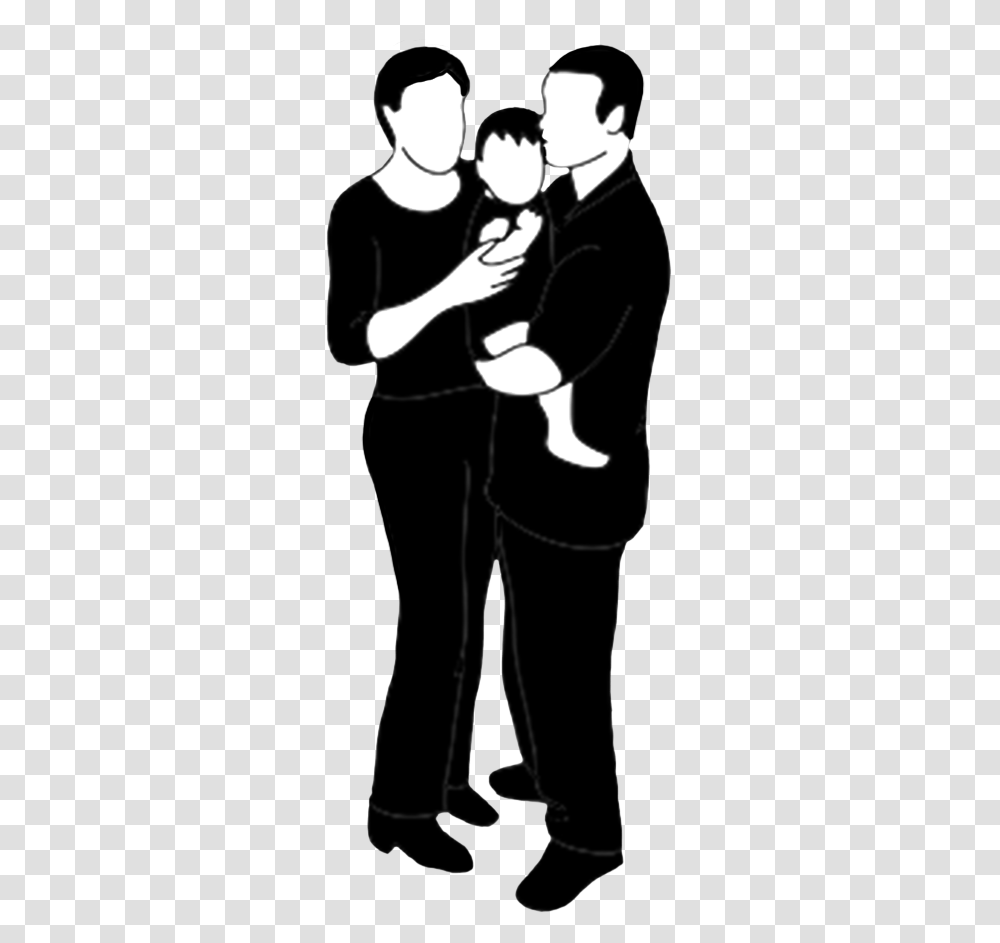 Parents Standing With Child Ramadan Wishes To Parents, Person, Stencil, Silhouette, Photography Transparent Png