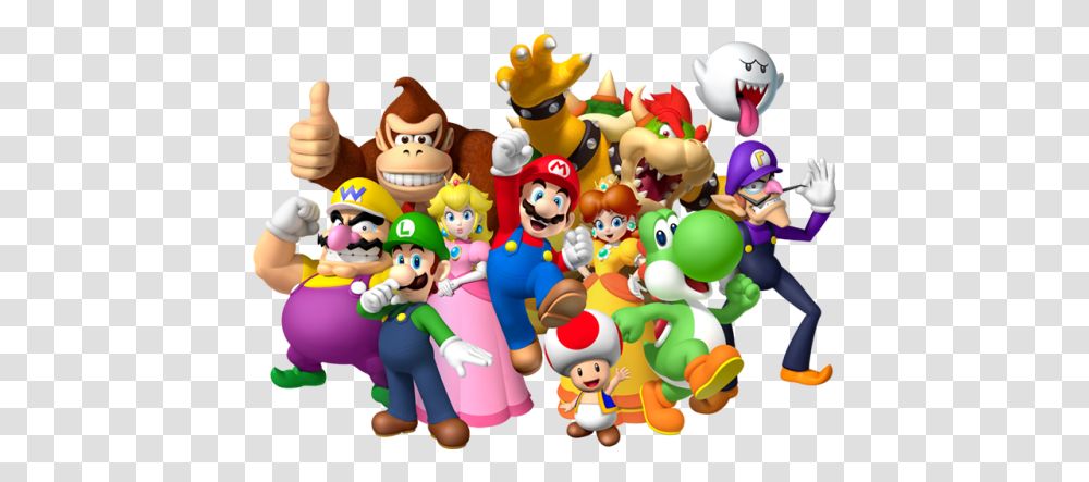 Parentssection Introductiontonintendo Nintendocharacters Super Mario Characters, Person, Human, Toy Transparent Png