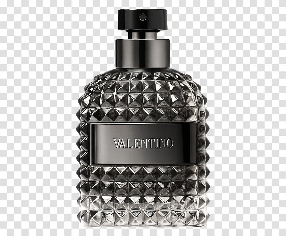 Parfum Valentino Uomo, Bottle, Cosmetics, Perfume, Aftershave Transparent Png