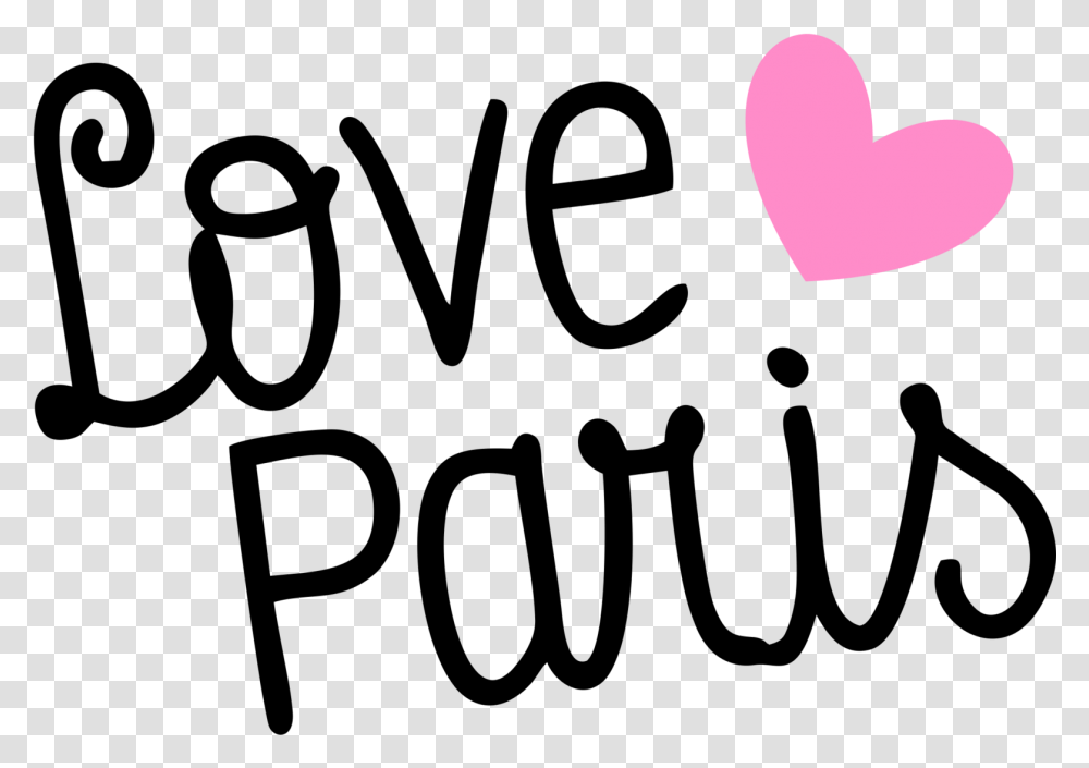 Paris Clipart Font Calligraphy, Outdoors, Text, Heart, Face Transparent Png