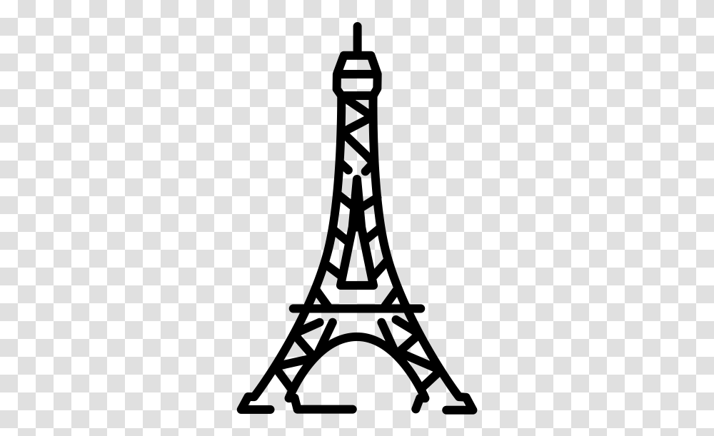 Paris Clipart Sketch For Free Download And Use In Presentations Eiffel Tower Icon, Gray, World Of Warcraft Transparent Png