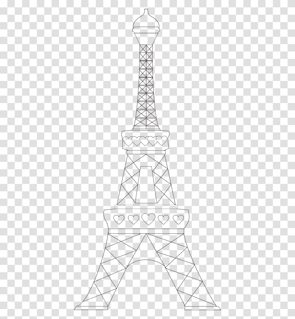 Paris Clipart Sketch Line Art, Architecture, Building, Tower, Monument Transparent Png