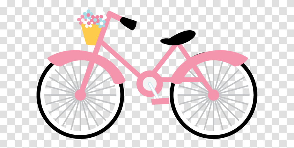 Paris Free Download Pink Bicycle Clipart, Vehicle, Transportation, Bike, Wheel Transparent Png