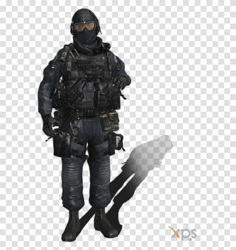 Paris Gign 04 Converted From Gmodmodels Riped Soldier, Helmet, Apparel, Person Transparent Png