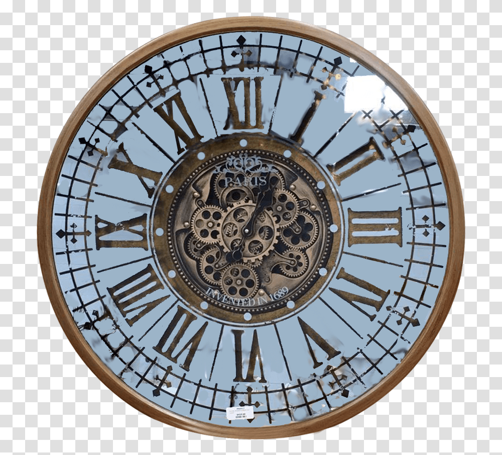 Paris Gold Glass Cog Clock Home Decorclocks Interior, Clock Tower, Architecture, Building, Analog Clock Transparent Png