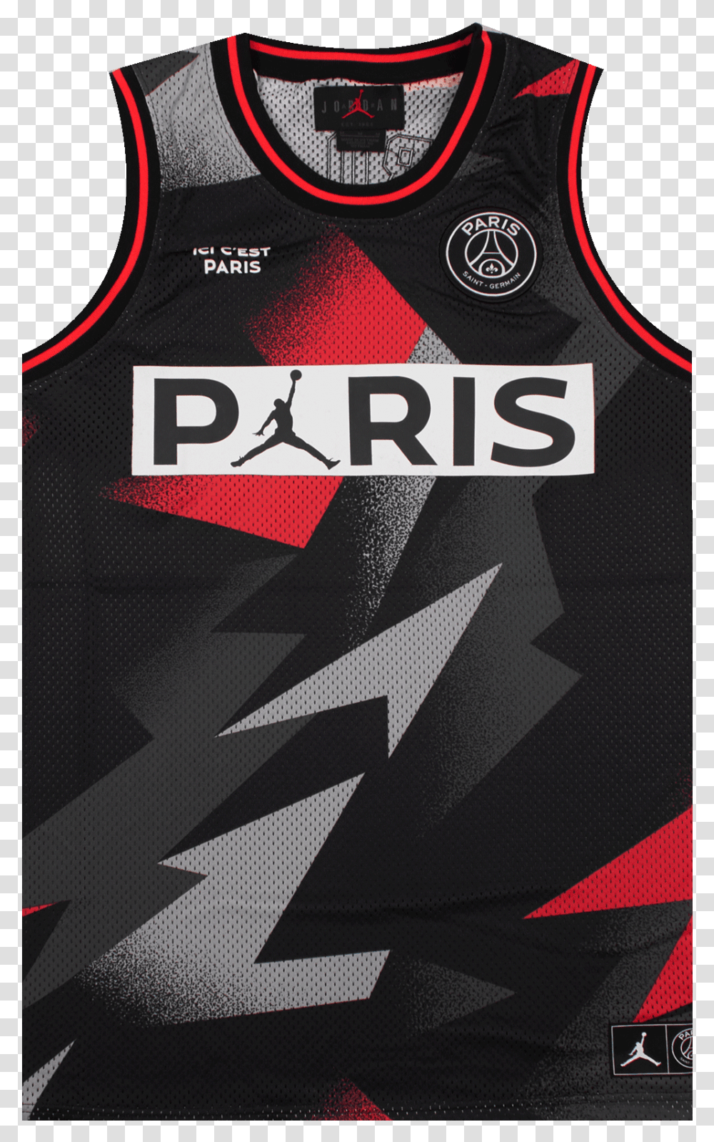 Paris Saint Germain Jordan Jersey, Apparel, Shirt Transparent Png