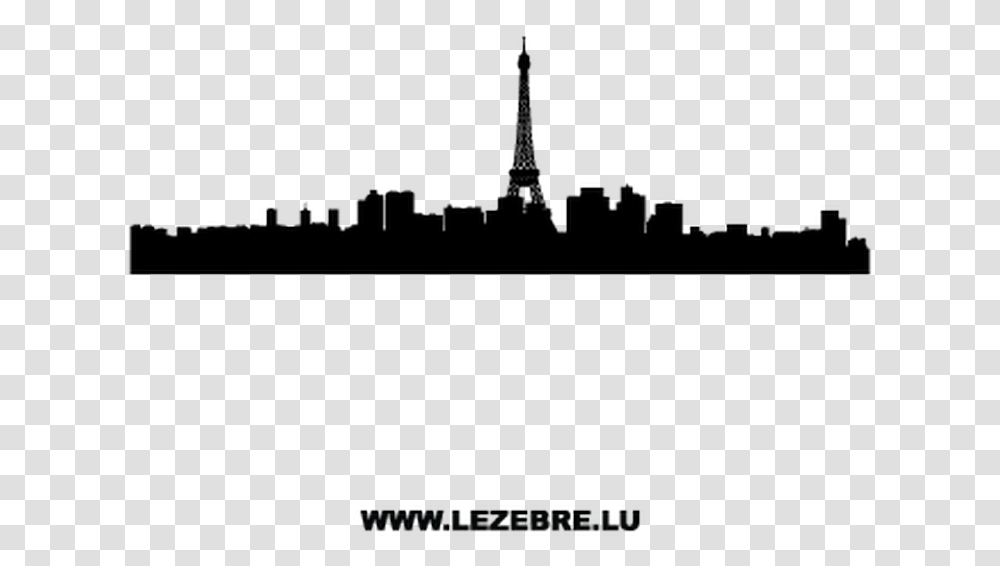 Paris Silhouette City Landscape Silhouette Art, Vehicle, Transportation, Plan Transparent Png