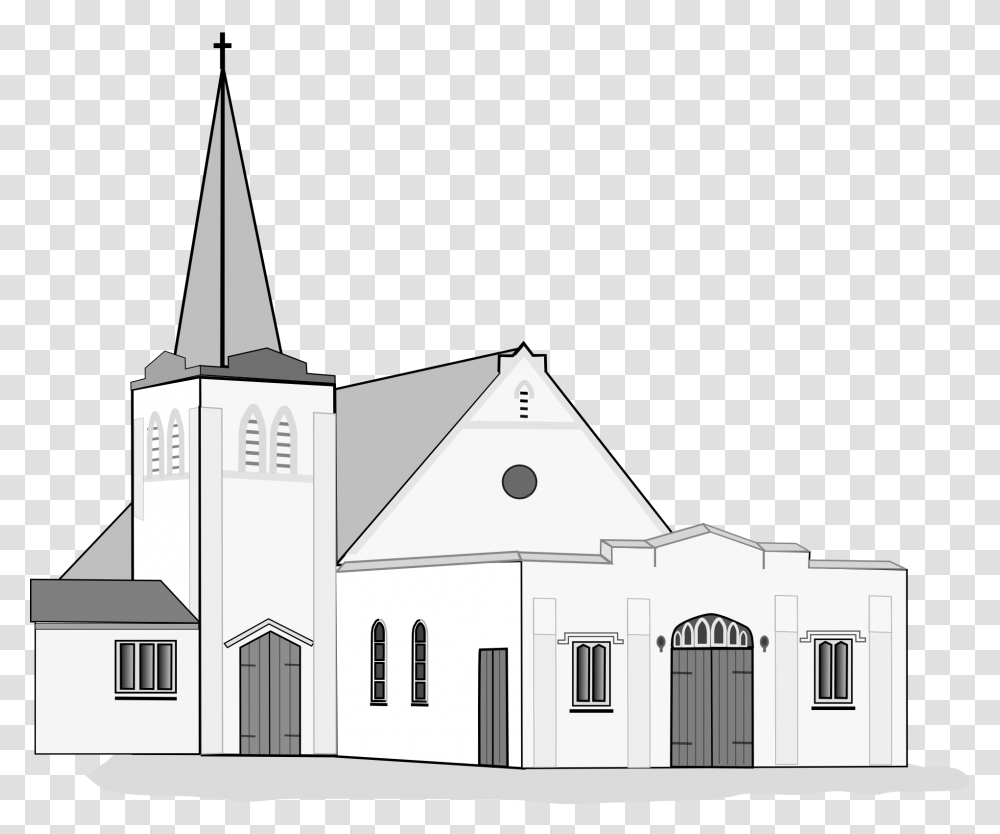Parish, Architecture, Building, Church, Spire Transparent Png