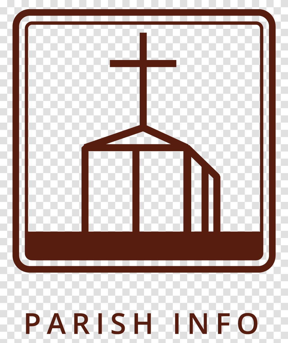 Parish Information Cross, Crucifix, Silhouette Transparent Png
