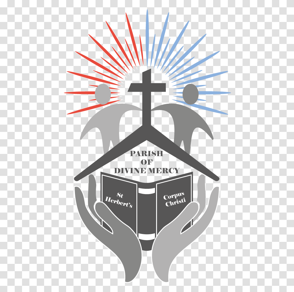 Parish Of Divine Mercy Emblem, Hook, Symbol, Logo, Trademark Transparent Png