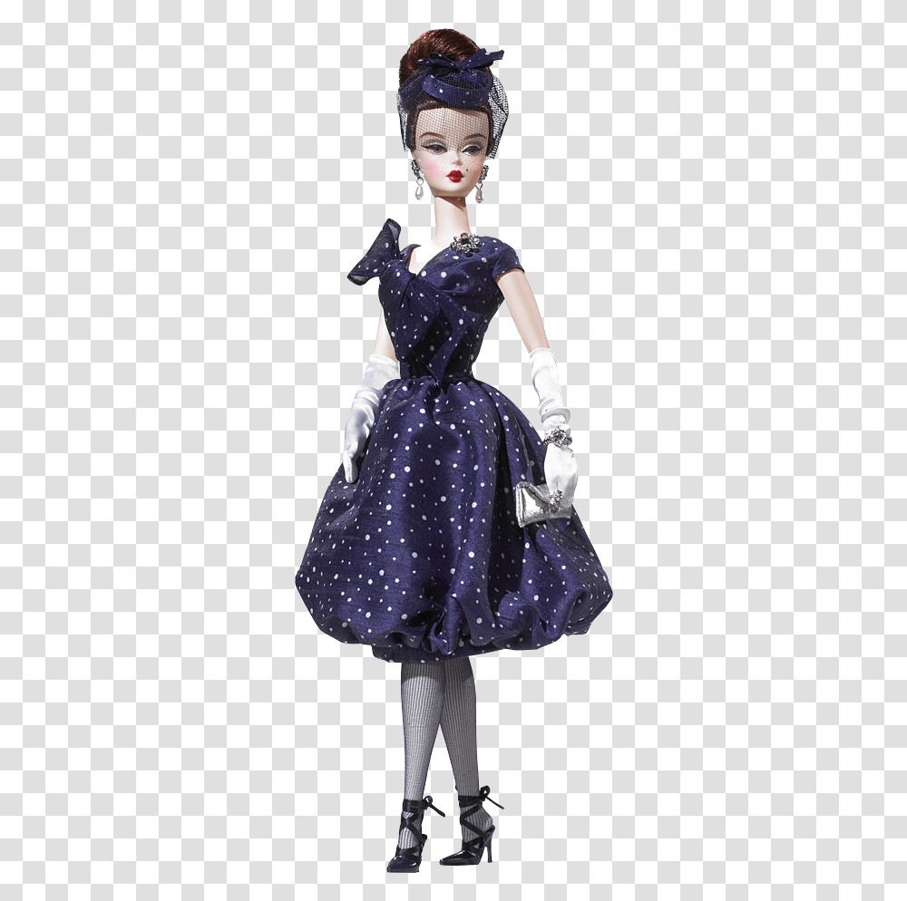 Parisienne Pretty Barbie Doll Barbie Fashion Model Collection 1959 Doll, Toy, Dress, Figurine Transparent Png
