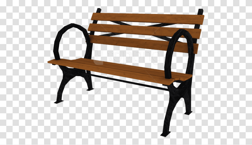 Park Bench Bench, Furniture Transparent Png
