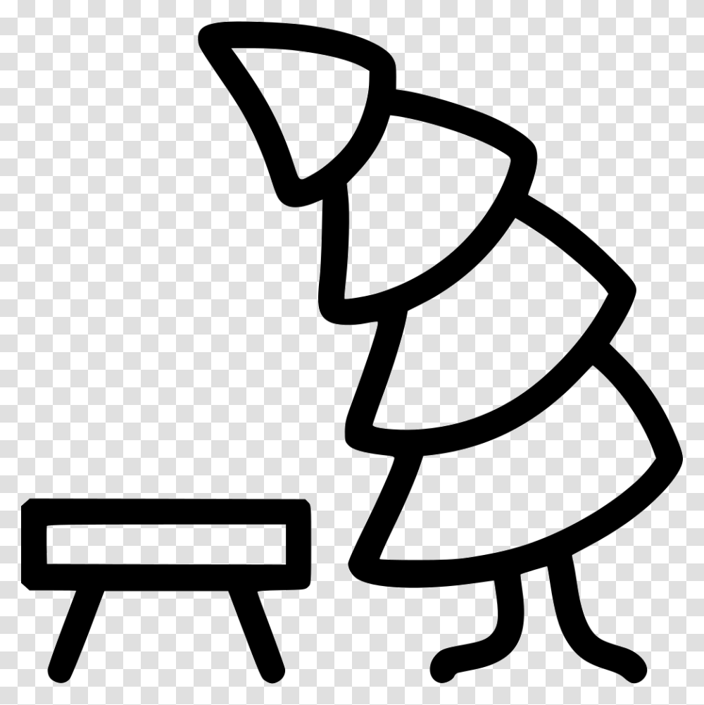 Park Bench Icon Free Download, Tree, Plant, Stencil, Christmas Tree Transparent Png