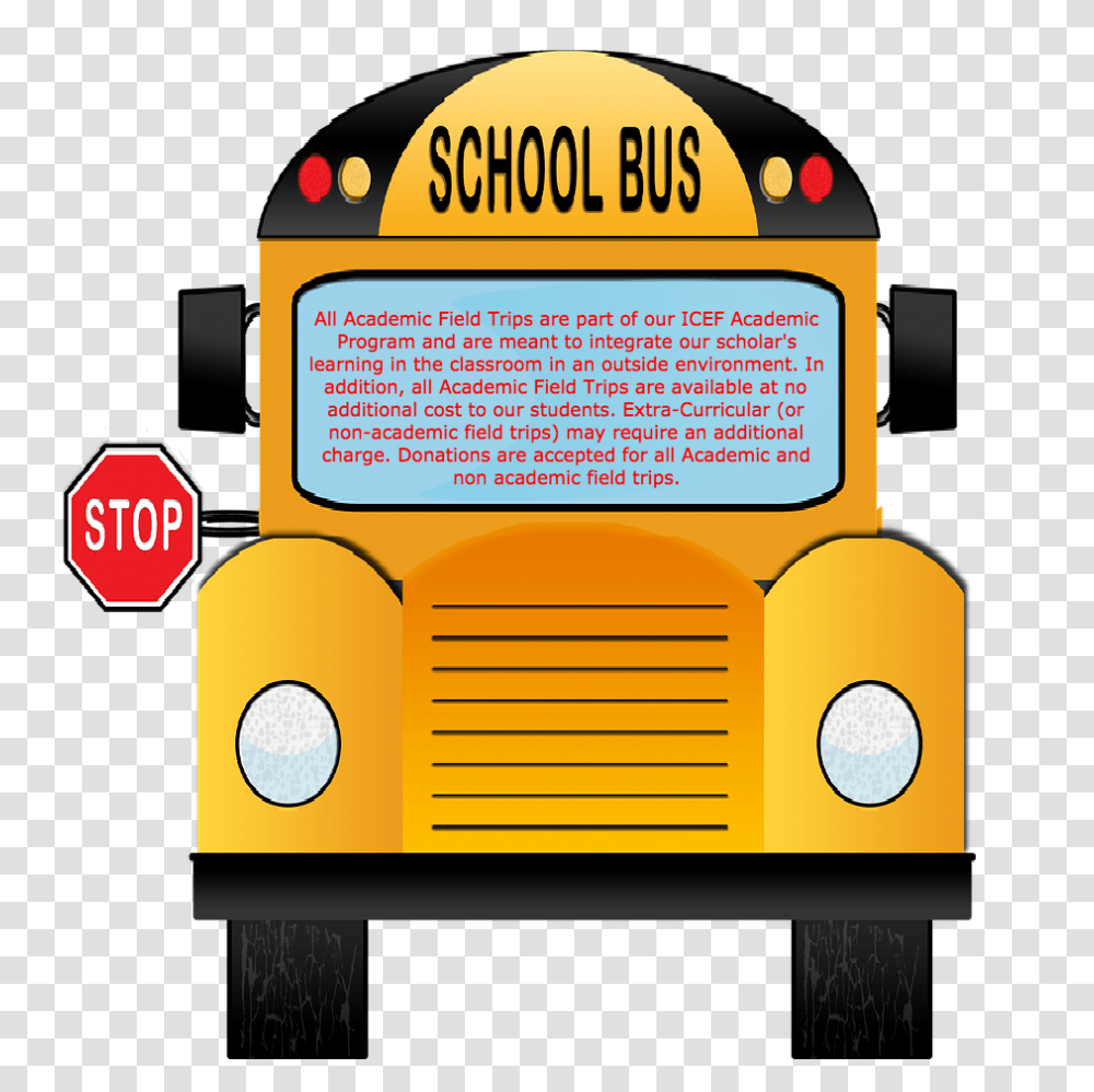 Park Clipart Field Trip, Bus, Vehicle, Transportation, School Bus Transparent Png