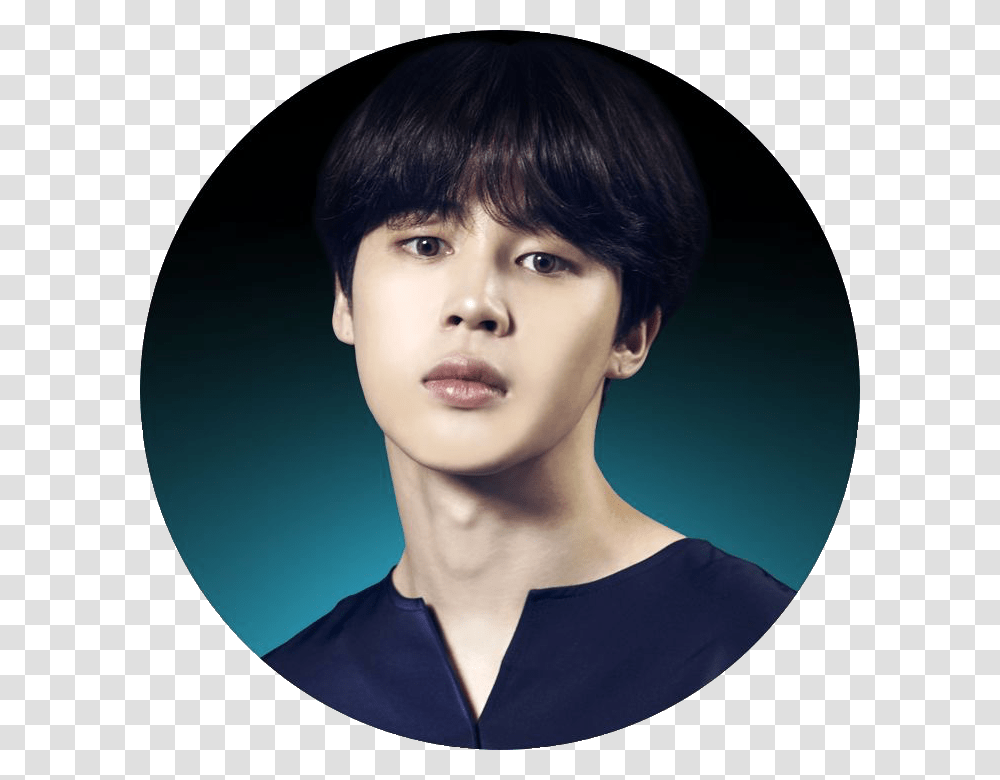 Park Jimin Black Hair, Face, Person, Human, Portrait Transparent Png