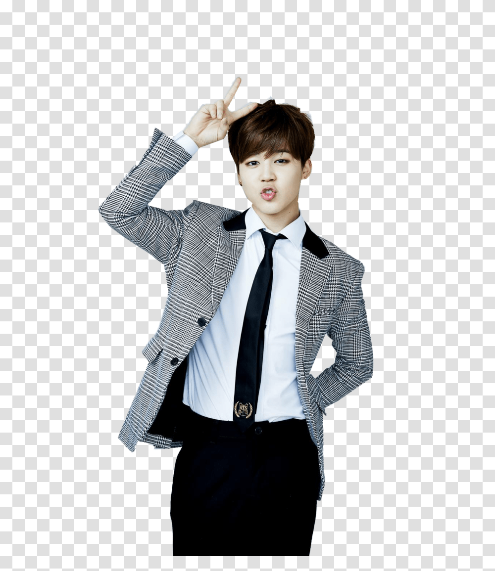 Park Jimin Image, Tie, Accessories, Female Transparent Png