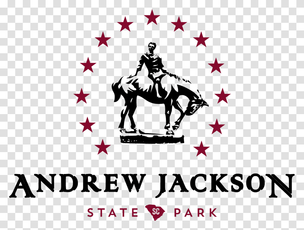 Park Logo Andrew Jackson Home Vector, Horse, Person, Advertisement Transparent Png