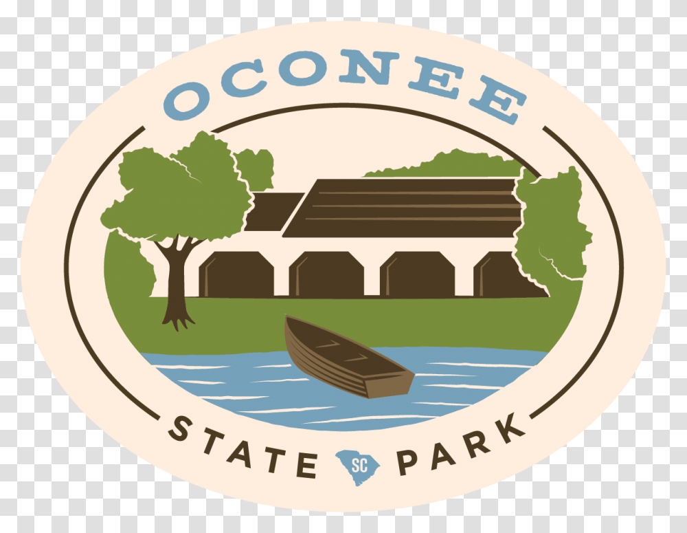 Park Logo Illustration, Label, Outdoors, Sticker Transparent Png