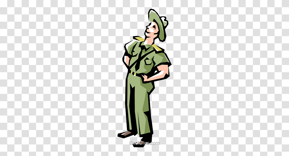 Park Ranger Royalty Free Vector Clip Art Illustration, Military Uniform, Person, Sleeve, Soldier Transparent Png