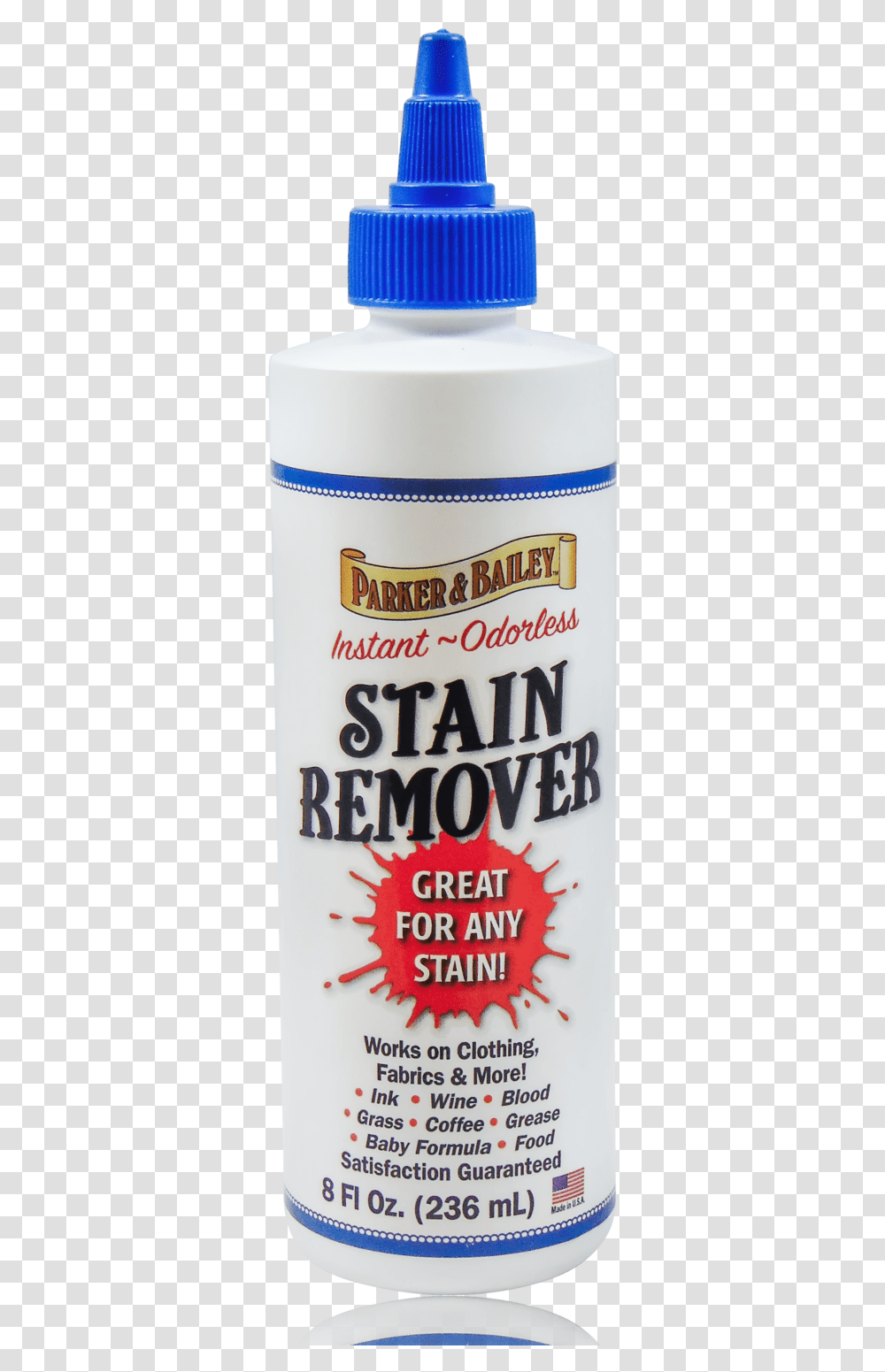 Parker And Bailey Stain Remover Bottle, Beer, Alcohol, Beverage, Liquor Transparent Png
