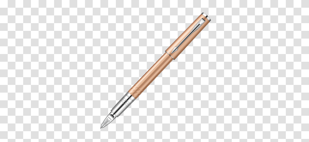 Parker Ingenuity Small Pink Gold With Chrome Trim, Pen, Fountain Pen, Mixer, Appliance Transparent Png