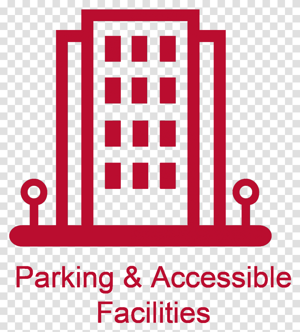 Parking And Accessible Facilities Icon Building Vector, Advertisement, Poster, Urban Transparent Png