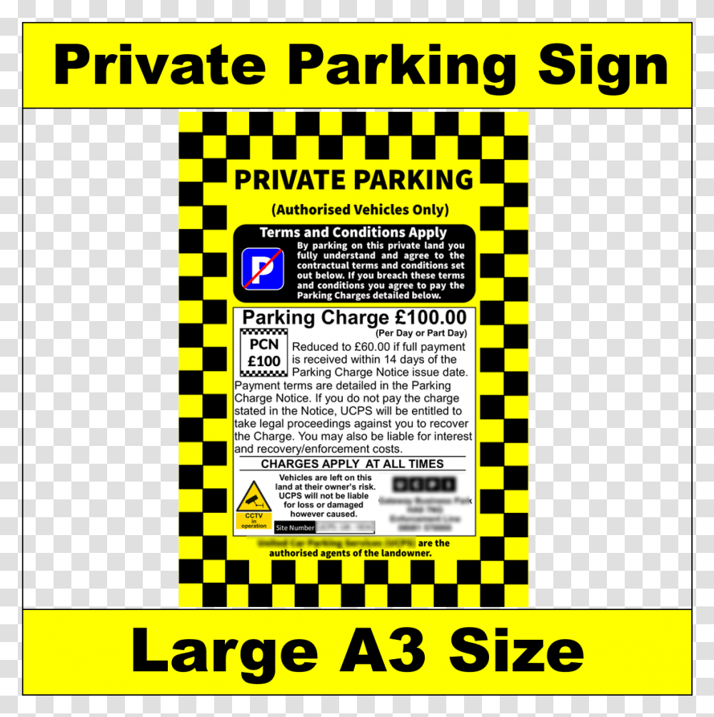Parking Enforcement Signs, Paper, Flyer, Poster Transparent Png