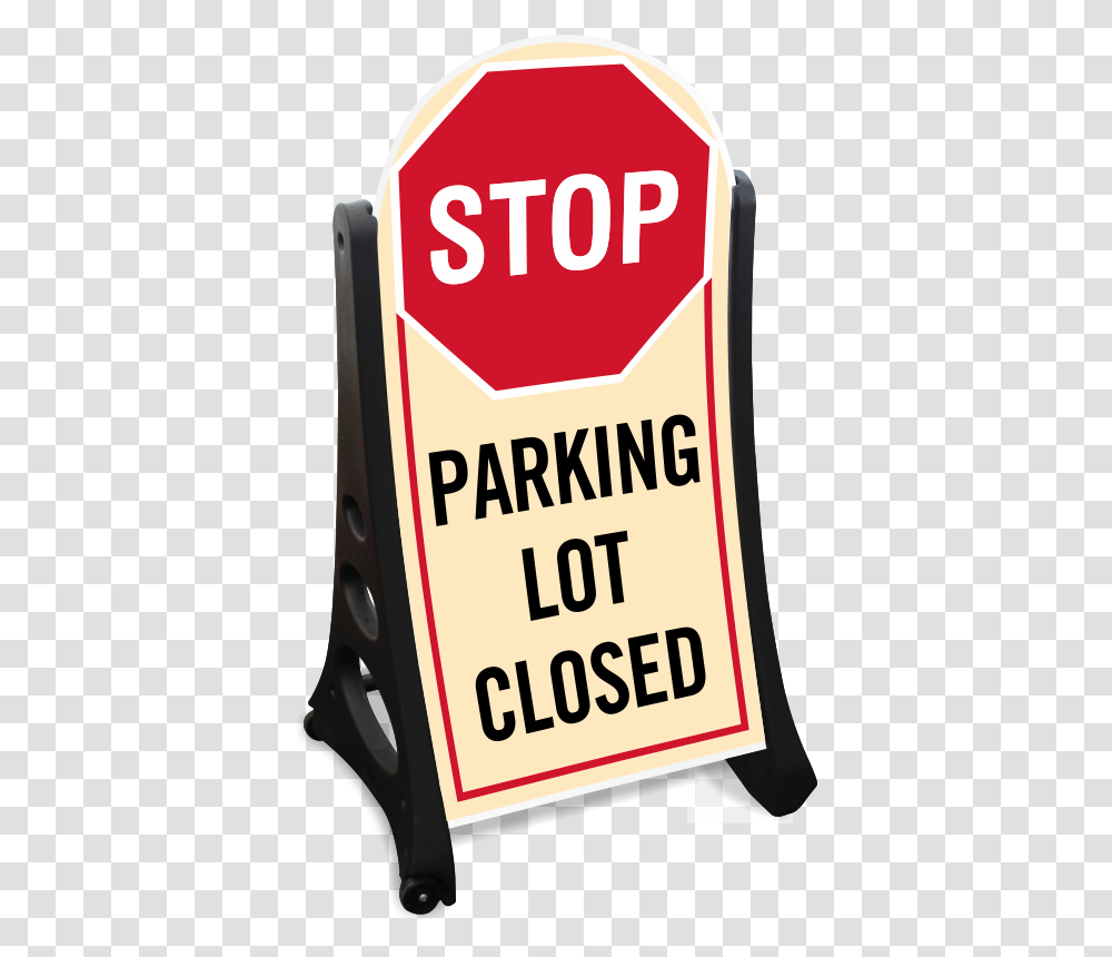 Parking Lot Closed Signs, Road Sign, Stopsign, Gas Pump Transparent Png