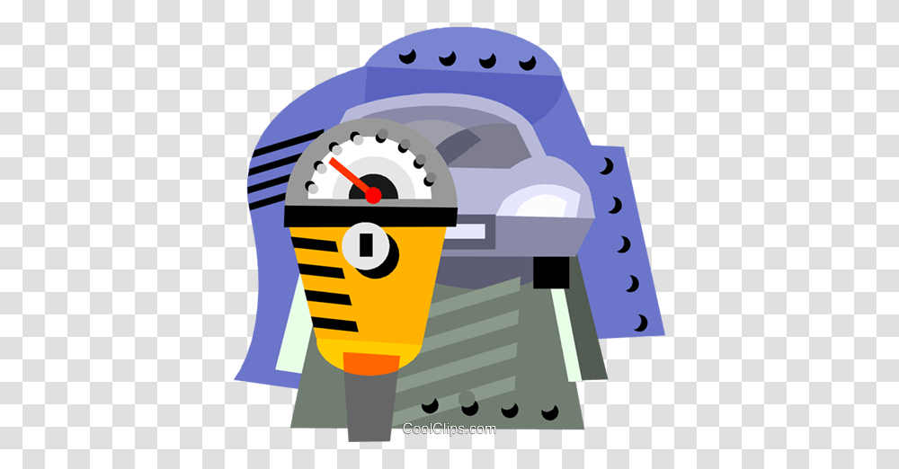 Parking Meter Royalty Free Vector Clip Art Illustration, Machine, Bomb, Weapon, Manufacturing Transparent Png