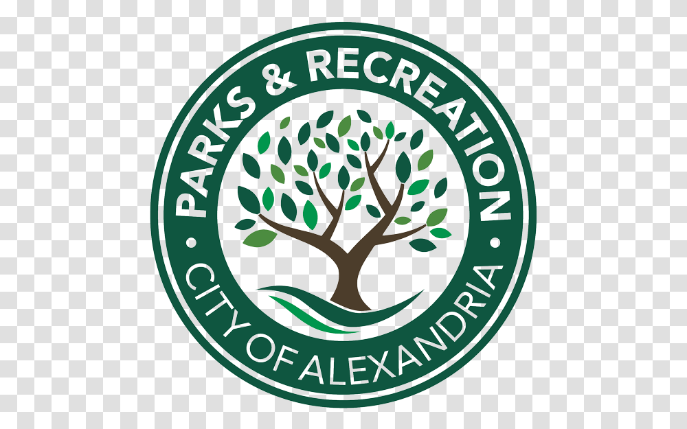 Parks And Recreation City Of Alexandria, Logo, Trademark, Badge Transparent Png