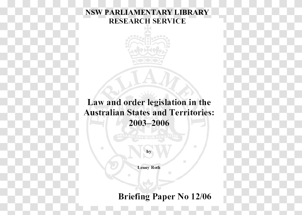 Parliament Of New South Wales, Label, Logo Transparent Png