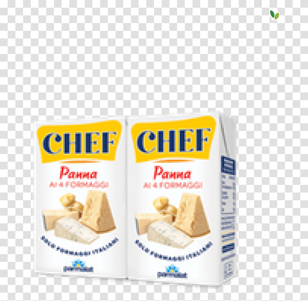 Parmalat Chef Cream With Cheese Panna Chef 4 Formaggi, Bread, Food, Moving Van, Vehicle Transparent Png