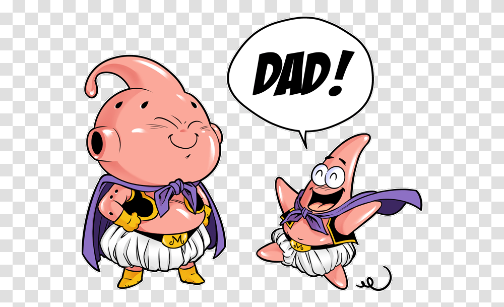 Parody Of Dragon Ball Z The Incredible Hulk Majin Boo And Boubou Dbz, Comics, Book, Art, Manga Transparent Png