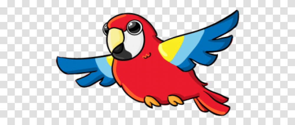 Parrot Clipart Happy Parrot Bird Cartoon, Animal, Finch, Macaw, Cardinal Transparent Png