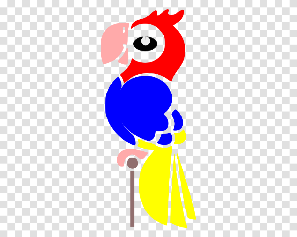 Parrot Guacamaya Caricatura, Pac Man Transparent Png