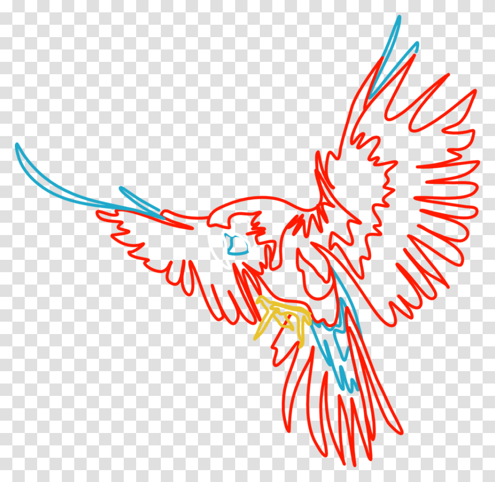 Parrot Illustration, Eagle, Bird, Animal, Flying Transparent Png