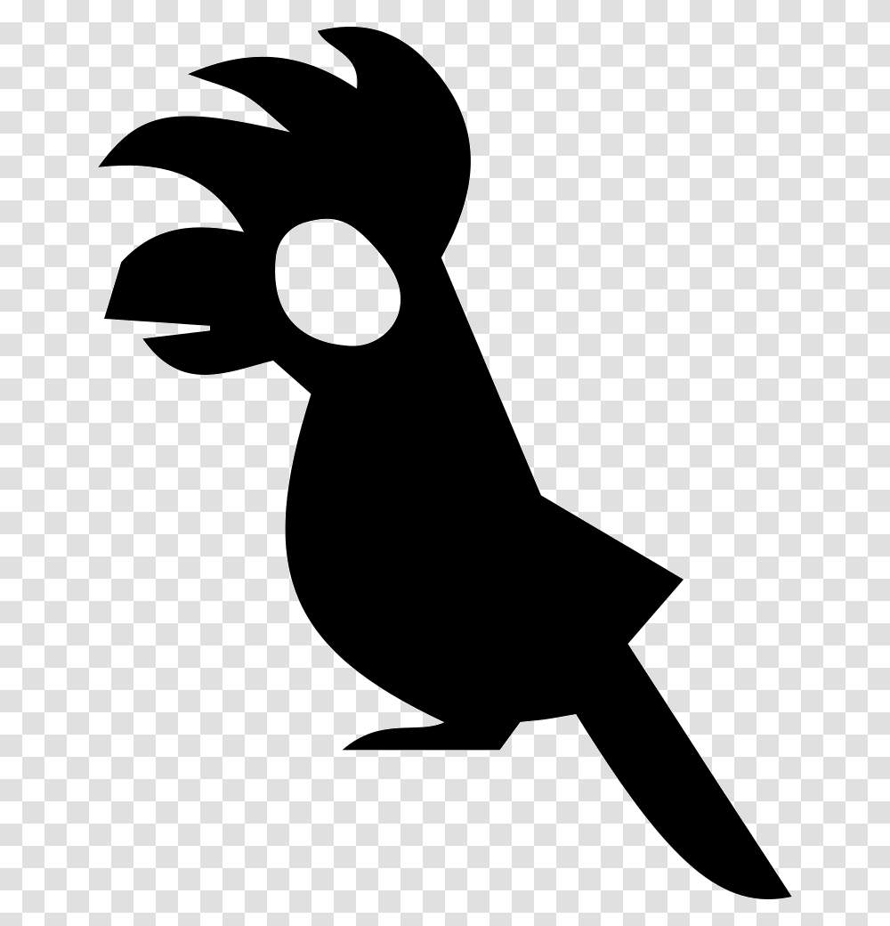 Parrot Parrot Icon, Silhouette, Stencil, Hammer, Tool Transparent Png