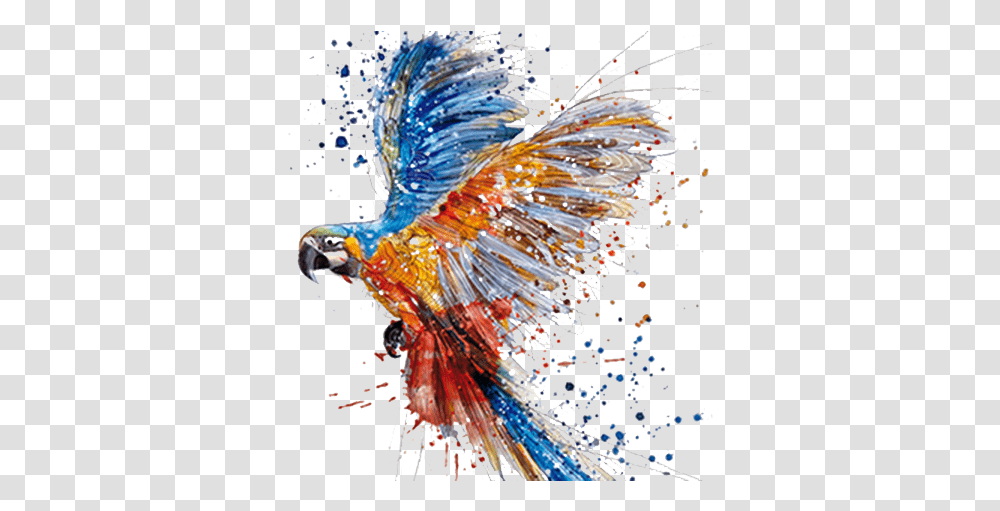 Parrot Watercolor Painting Drawing Art All Animals In The World, Bird, Macaw Transparent Png