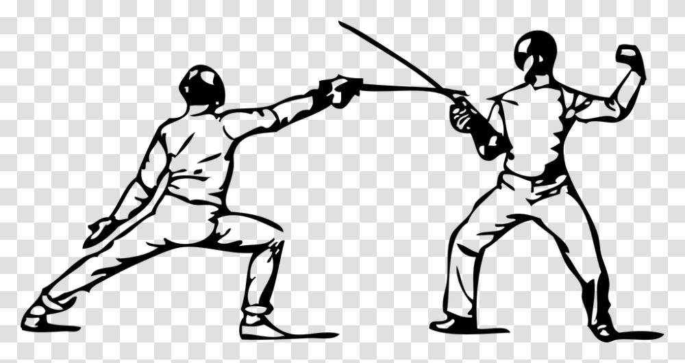 Parry 960 720 Fencing Clipart, Gray, World Of Warcraft Transparent Png