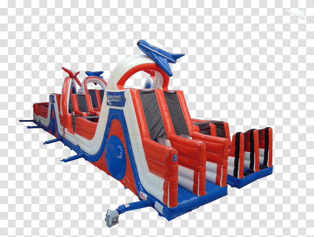 Part Jet Stream Obstacle Course Inflatable, Toy, Play Area, Playground Transparent Png