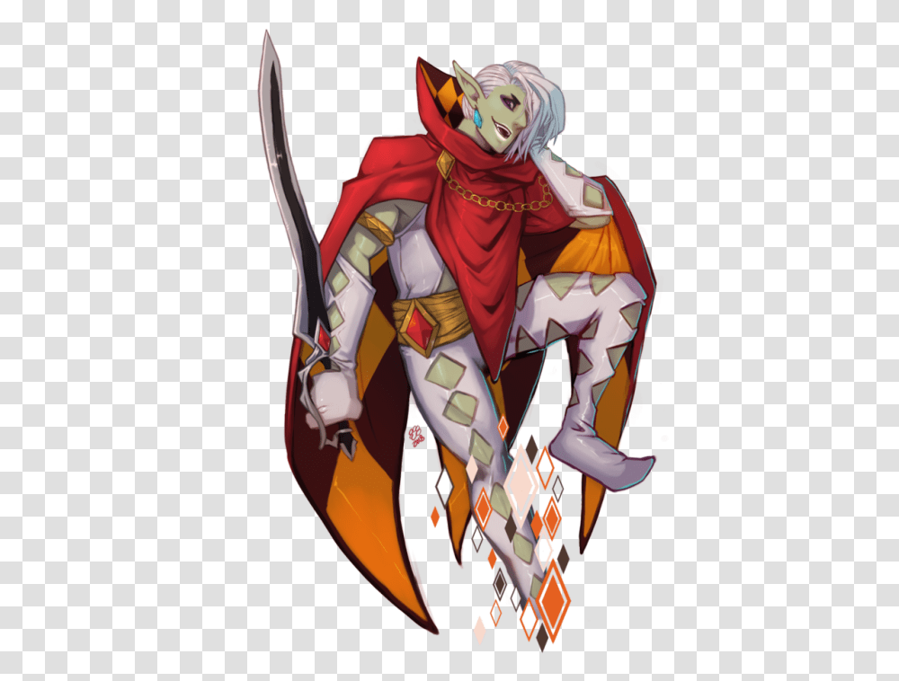 Part Two Of Sword Friends And The Reason For Deep Ghirahim Fan Art, Comics, Book, Manga, Person Transparent Png