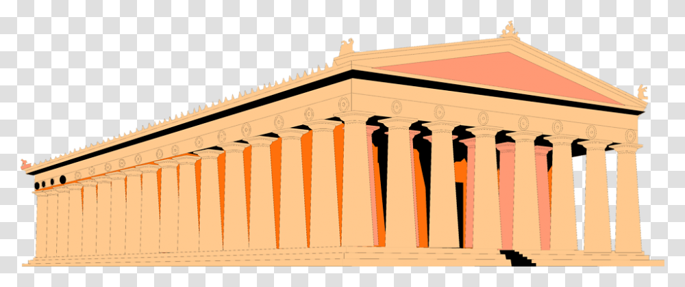 Parthenon Free Stock Photo Illustration Of The Parthenon, Architecture, Building, Worship, Temple Transparent Png