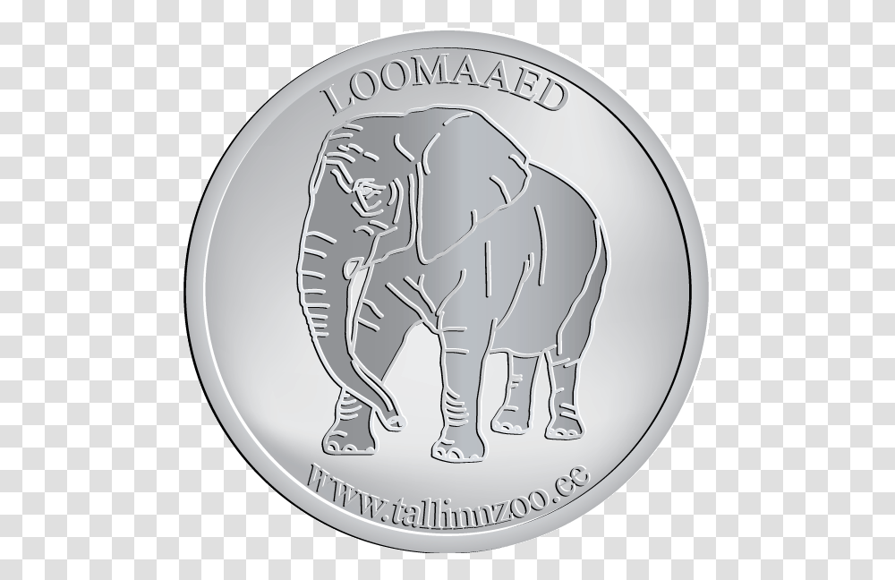 Parthenon On A Coin, Money, Nickel, Elephant, Wildlife Transparent Png