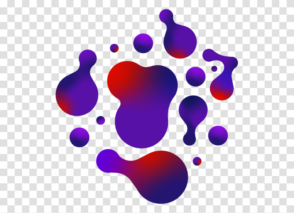 Particles, Stain, Heart, Footprint Transparent Png