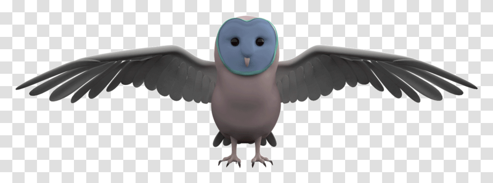 Particlesystem Fur Owl Animated Gif Background, Bird, Animal, Beak, Flying Transparent Png