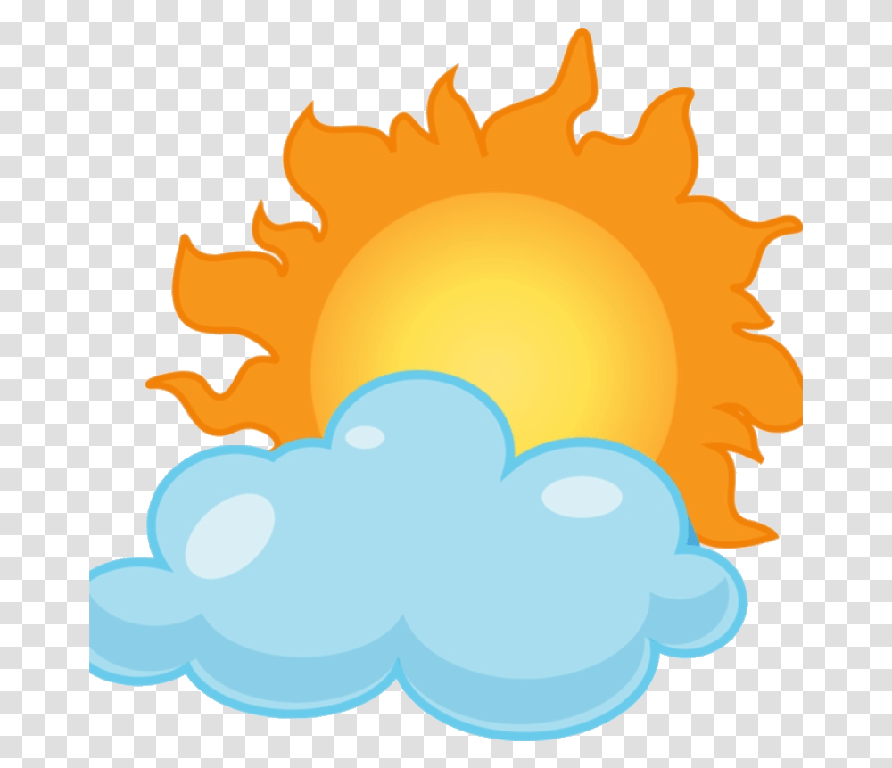 Partly Cloudy Clipart History Sunny Sunny Clipart, Flare, Light, Nature, Outdoors Transparent Png