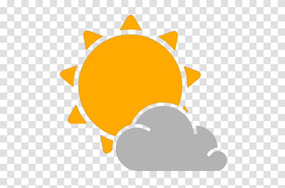 Partly Cloudy Clipart, Outdoors, Nature, Sky, Sun Transparent Png