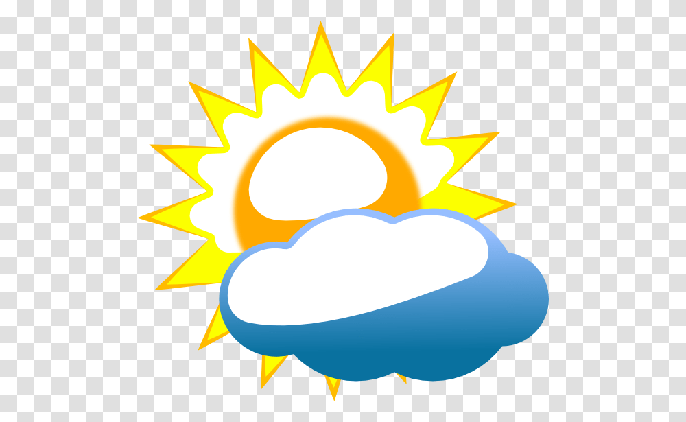 Partly Cloudy Weather Clipart Cliparts And Others Art Inspiration, Nature, Outdoors, Sky, Sun Transparent Png